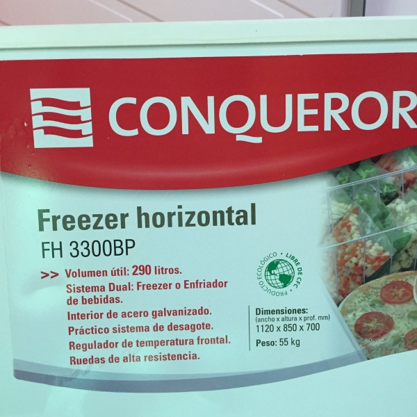 Freezer Horizontal Conqueror 