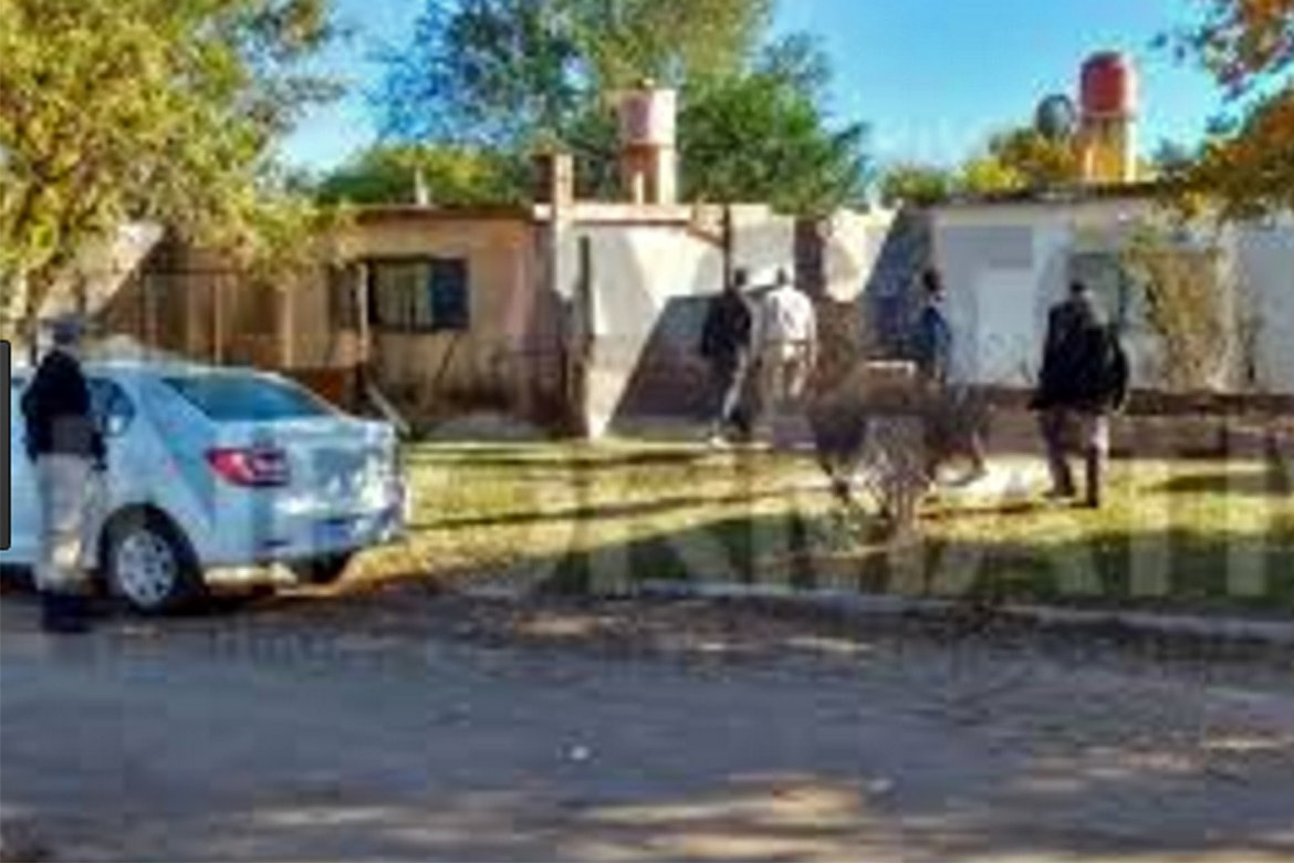 La vivienda donde ocurri&oacute; el hecho (foto gentileza Impacto Informativo)