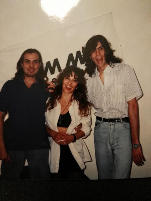 Virginia Cicacci, Miguel Rossotto y Néstor Bessone