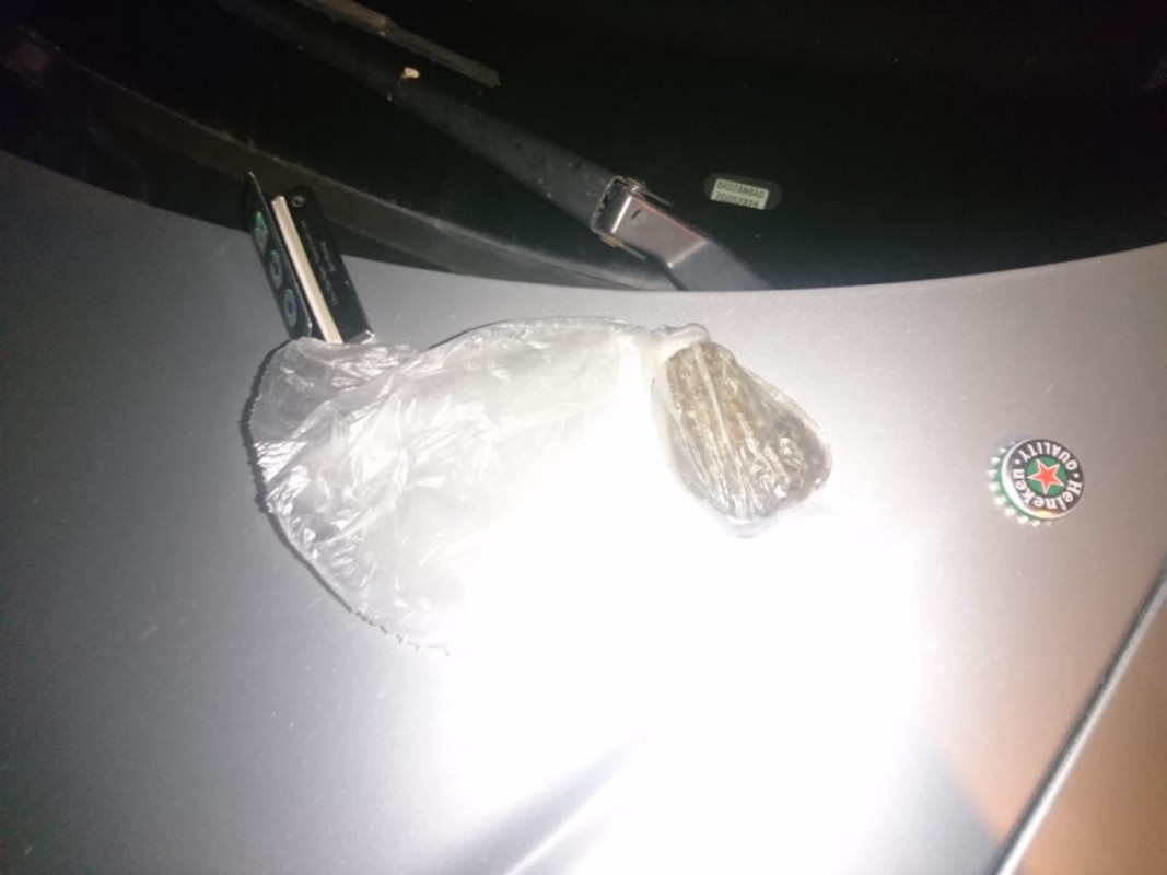 Le fueron encontrados 16 gramos de marihuana