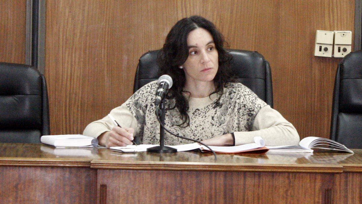 La jueza de control Jimena Cardozo