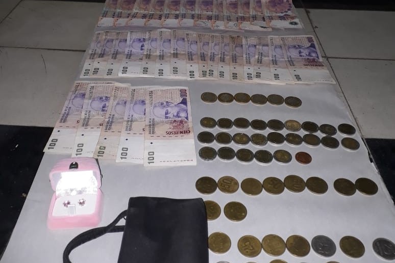 Elementos recuperados por la polic&iacute;a de Colonia Bar&oacute;n