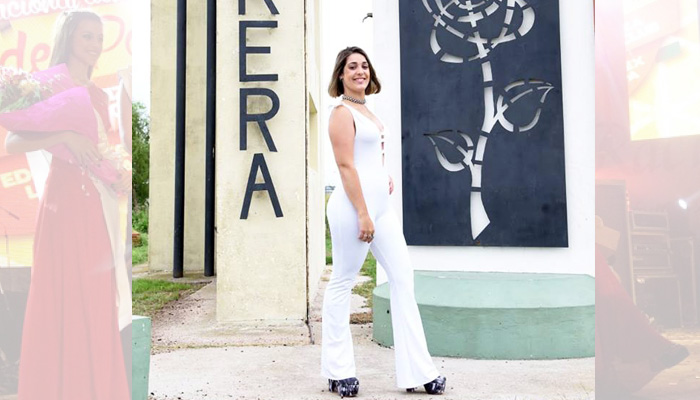 Candela Dosio (19 años) representa a la localidad de Parera Candela Dosio (19 años) representa a la localidad de Parera