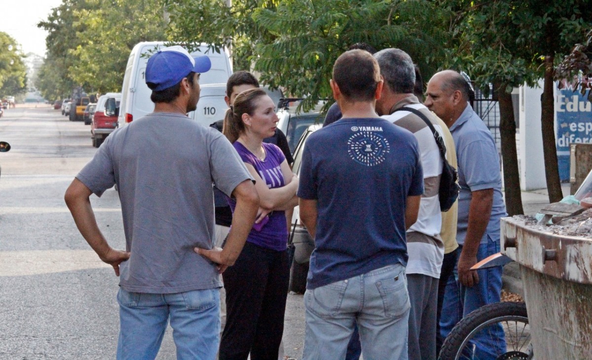 La comisario Vanina Fileni, Brigada de Investigaciones URII