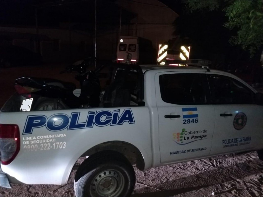 El veh&iacute;culo en que se habr&iacute;an trasladado para cometer el il&iacute;cito 