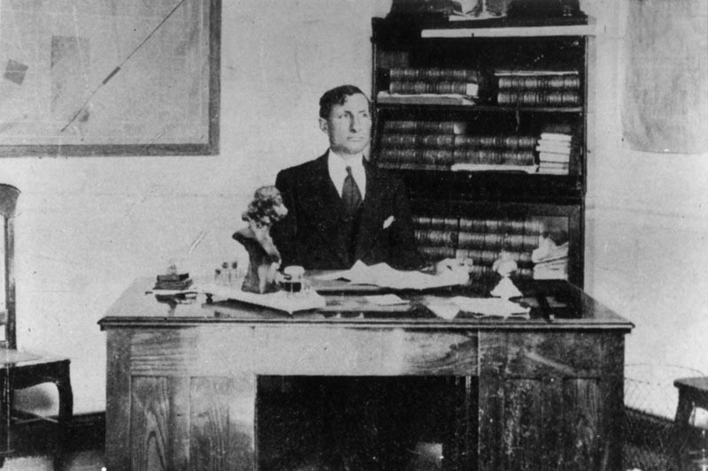 Pedro Alfredo B&oacute; - primer Intendente de General Pico