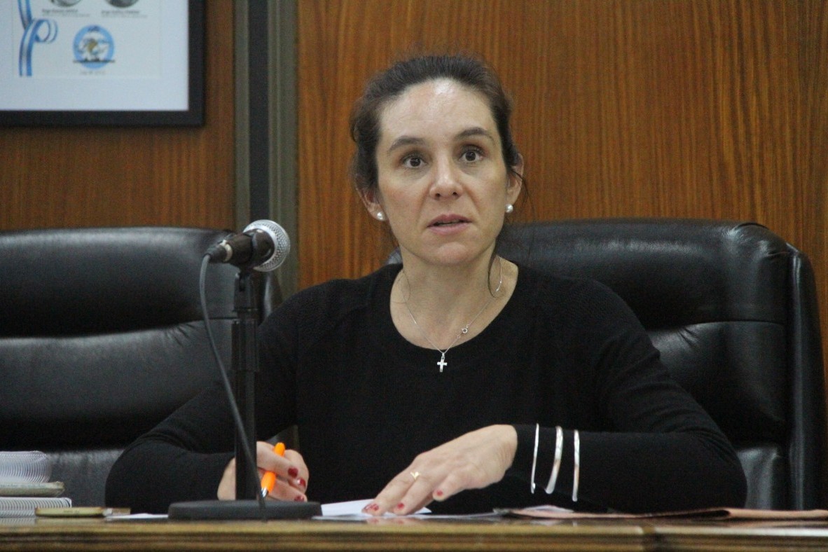 Jueza de control Mar&iacute;a Jimena Cardoso