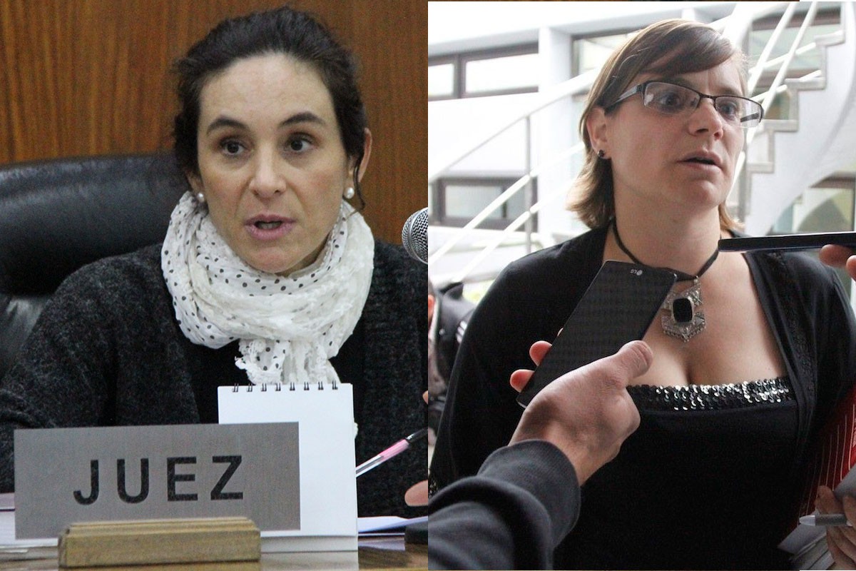 La jueza piquense María Jimena Cardoso y la fiscal Ivana Hernández La jueza piquense María Jimena Cardoso y la fiscal Ivana Hernández