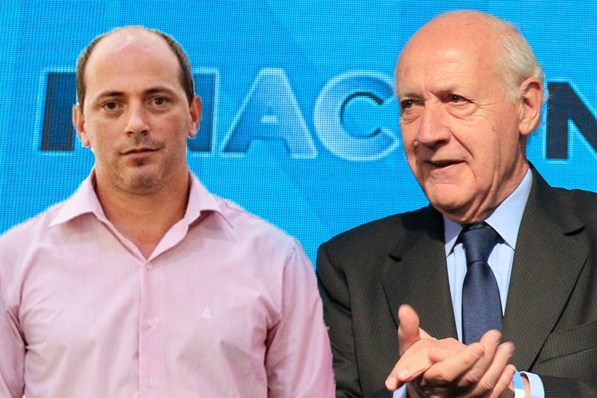 Luis Solana y Roberto Lavagna (Fotomontaje) Luis Solana y Roberto Lavagna (Fotomontaje)