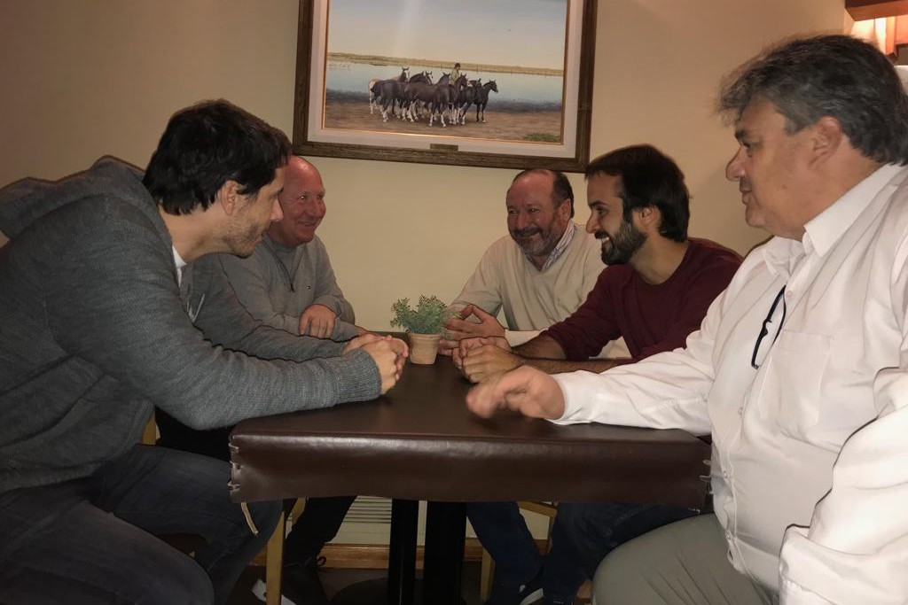 Berhongaray, Mac Allister, Kroneberger, Maquieyra y Forte en la reuni&oacute;n