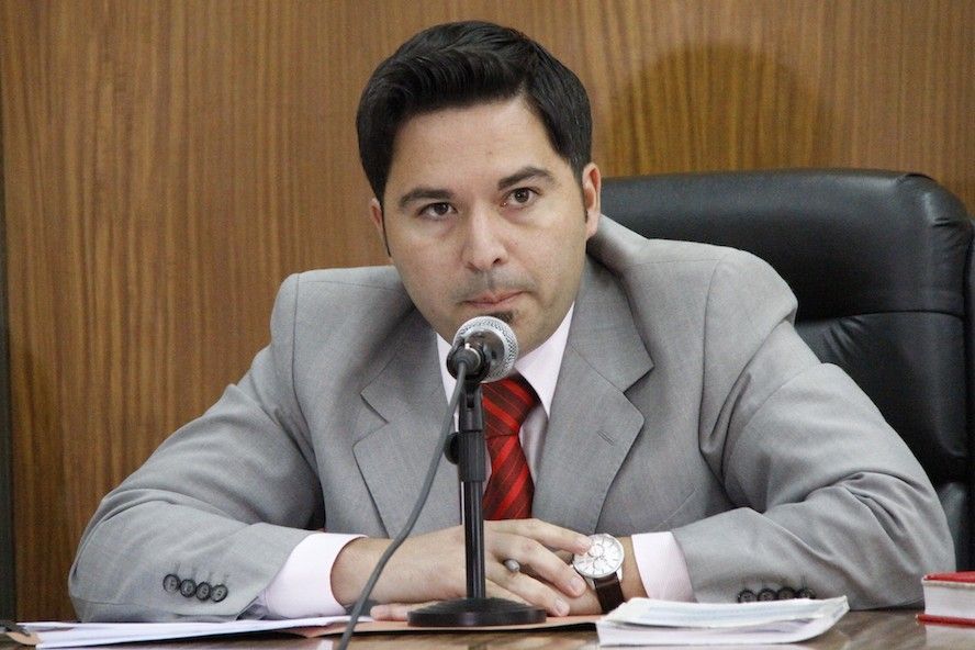 La condena fue emitida por el juez Heber Pregno (H)