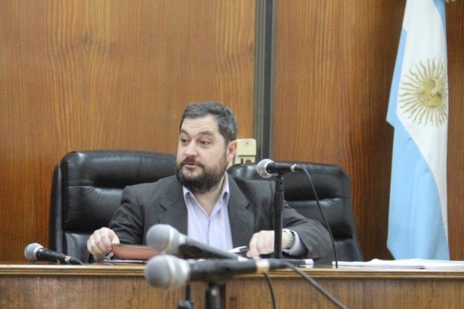 El juez de control Diego Ambrogetti El juez de control Diego Ambrogetti