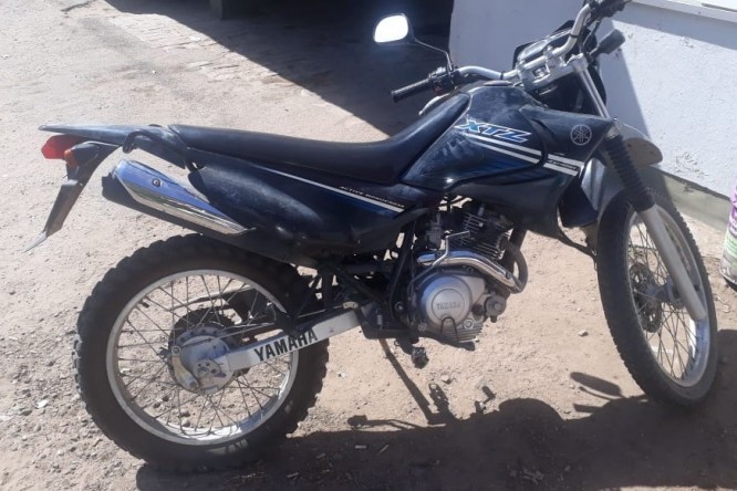 La moto que robó en una de los hechos por lo que lo condenaron La moto que robó en una de los hechos por lo que lo condenaron