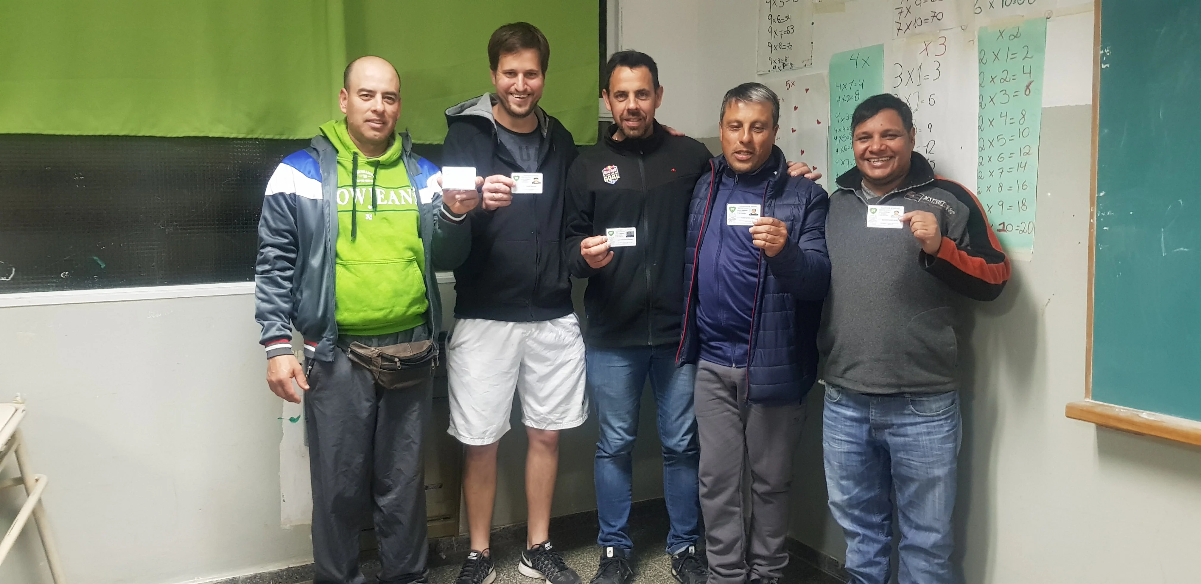 Seis piquenses recibieron el carnet de la Asociación de Técnicos del Fútbol Argentino