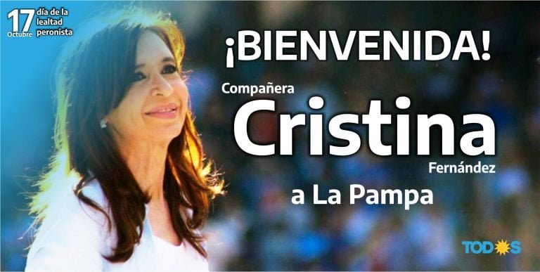 Mirá el mensaje de Sergio Ziliotto en redes sociales horas antes de la llegada de Cristina Fernández
