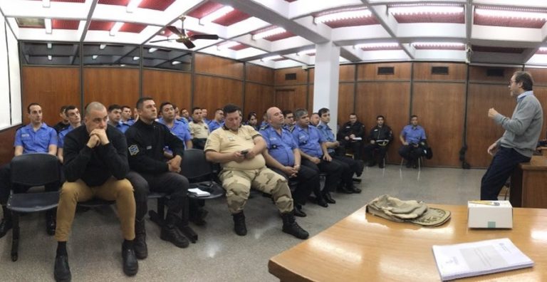 Código Contravencional: Los fiscales Armando Agüero  y Sebastián Rawson Paz se reunieron con los jefes de Policía del norte de La Pampa