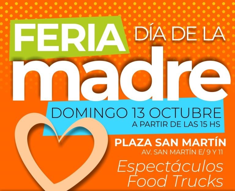 Con Food Trucks y espectáculos se viene la Feria de Emprendedores por el Día de la Madre