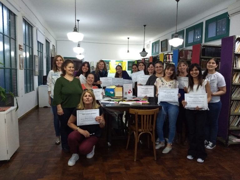 Finalizó el segundo curso de Braille dictado por Alejandra Carranza en Intendente Alvear