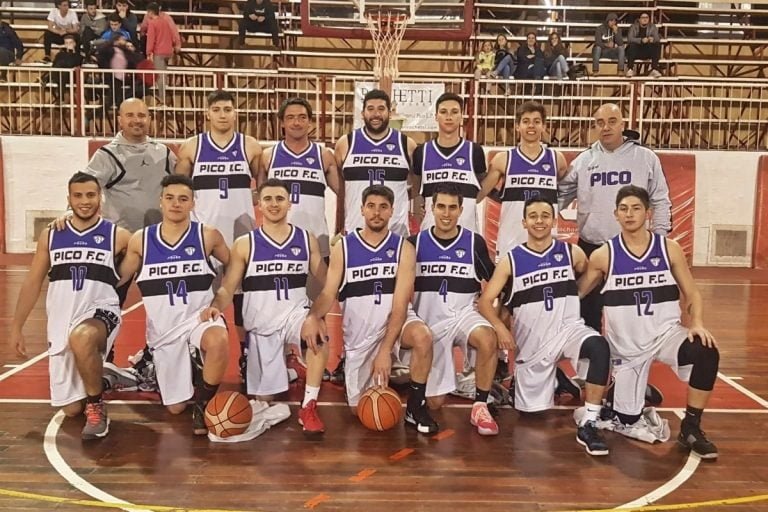 Básquet de Primera: Pico FBC venció a Estudiantes de Santa Rosa