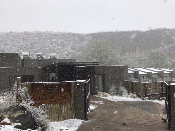 Linda Primavera: inesperadas nevadas en distintos puntos de Mendoza
