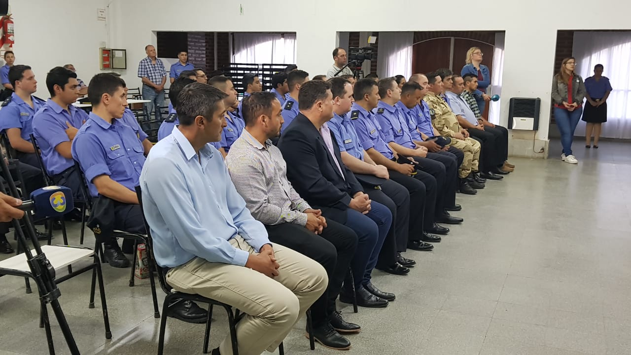 Policías de la UR II se capacitaron en una Jornada de Lucha contra el Narcotráfico