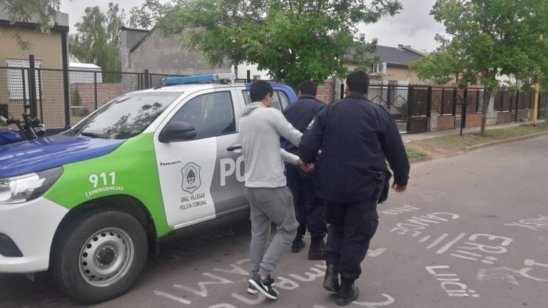 Trasladaron a Villegas al joven de 23 años que tenía pedido de captura