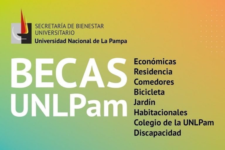¡ATENCIÓN!: Continúa abierta la convocatoria de becas para estudiantes de la Universidad de La Pampa