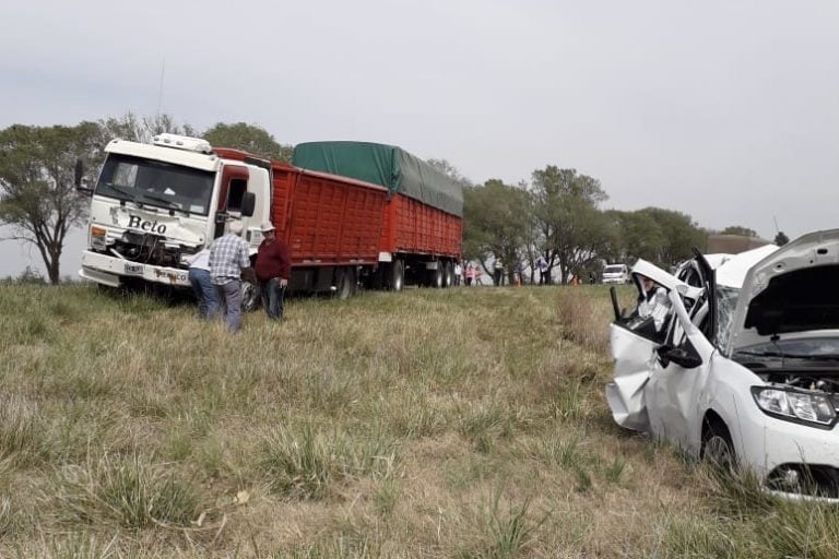 Una funcionaria del Gobierno de La Pampa protagonizó un grave accidente entre Realicó y Van Praet