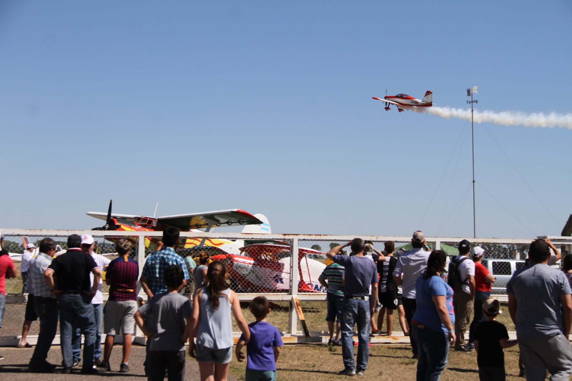 Comenzó en General Pico el festival aéreo más grande de La Pampa