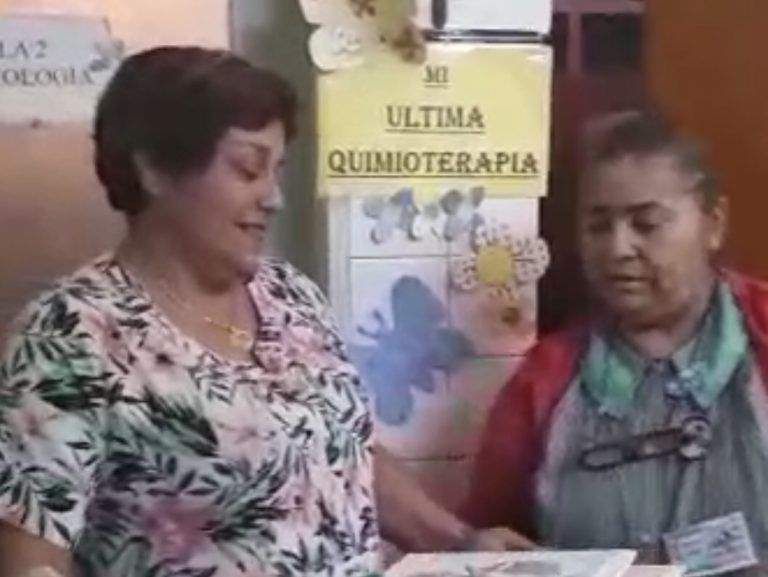 Una guerrera más venció al cáncer y “egresó” del Centro de Salud Abudara
