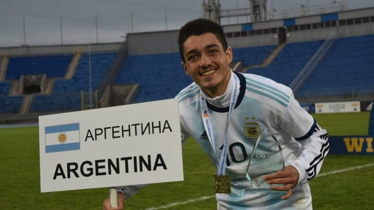 El piquense Matías Palacios fue convocado al Mundial de Brasil Sub 17 por Pablo Aimar