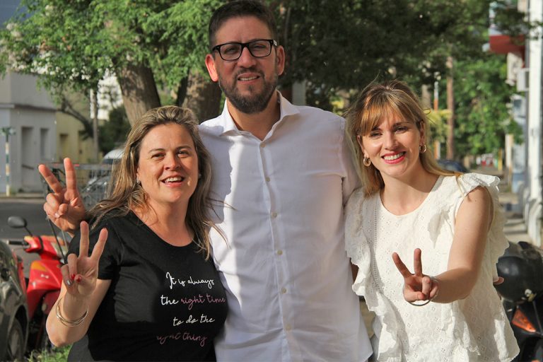 Hernán Pérez Araujo y Carmina Besga aseguraron que “en esta elección hay que decirle nunca más al neoliberalismo en Argentina”