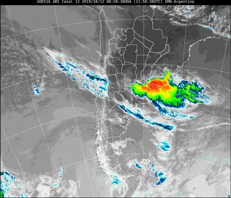 Anuncian tormentas aisladas para todo el día