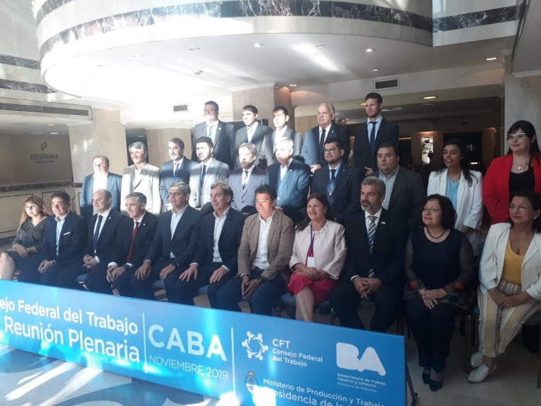 La Pampa estuvo presente en el último plenario del Consejo Federal del Trabajo