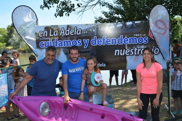 A la vera del Río Colorado tuvo lugar el 7° Encuentro de Pesca Infantil