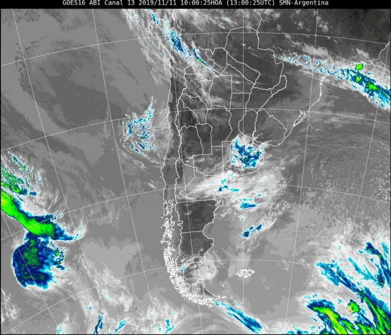 Emiten un alerta meteorológico por fuertes tormentas para el centro y sudeste de La Pampa