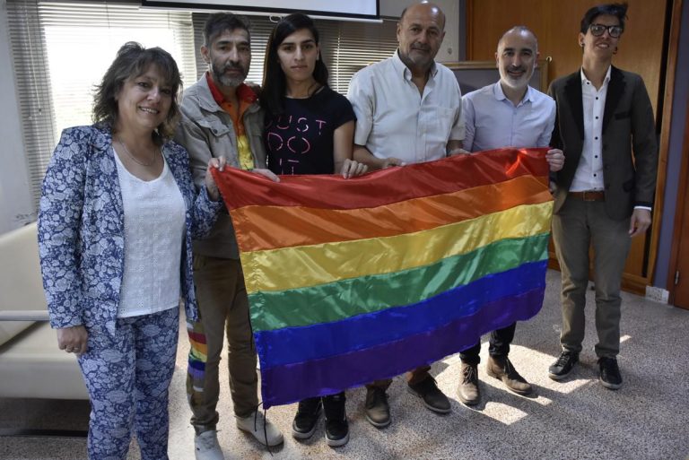 Funcionarios recibieron a integrantes de organizaciones de la diversidad