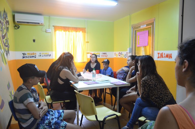 Dictaron en INAUN el taller “Vínculos Libres de Violencia”