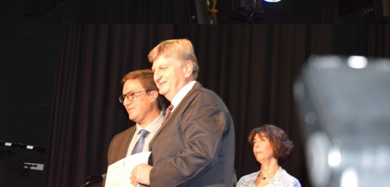 Ziliotto recibió el diploma como Gobernador Electo
