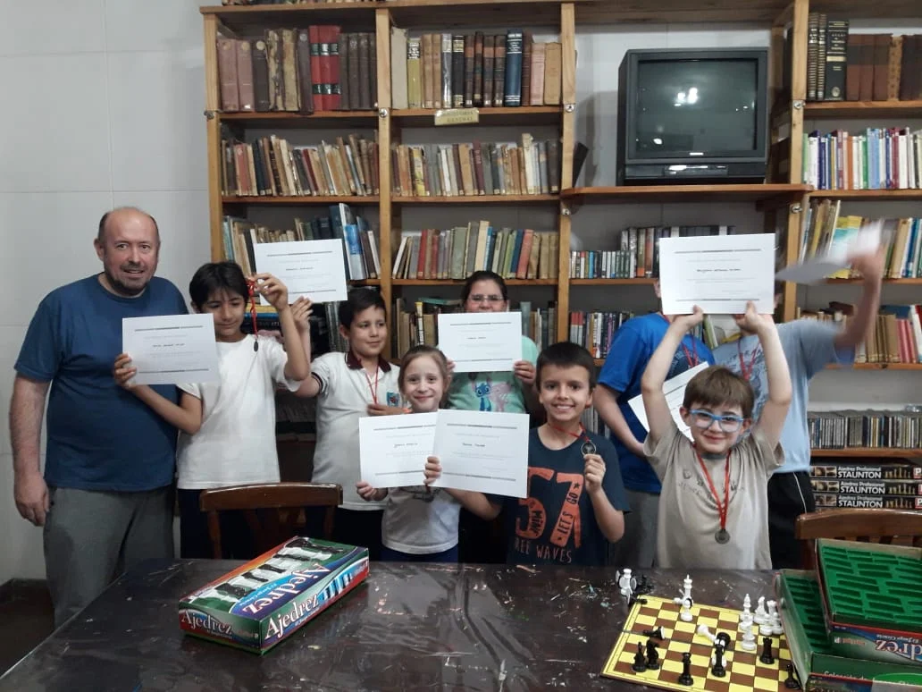 Culminó el Taller de Ajedrez 2019 en la biblioteca de Intendente Alvear