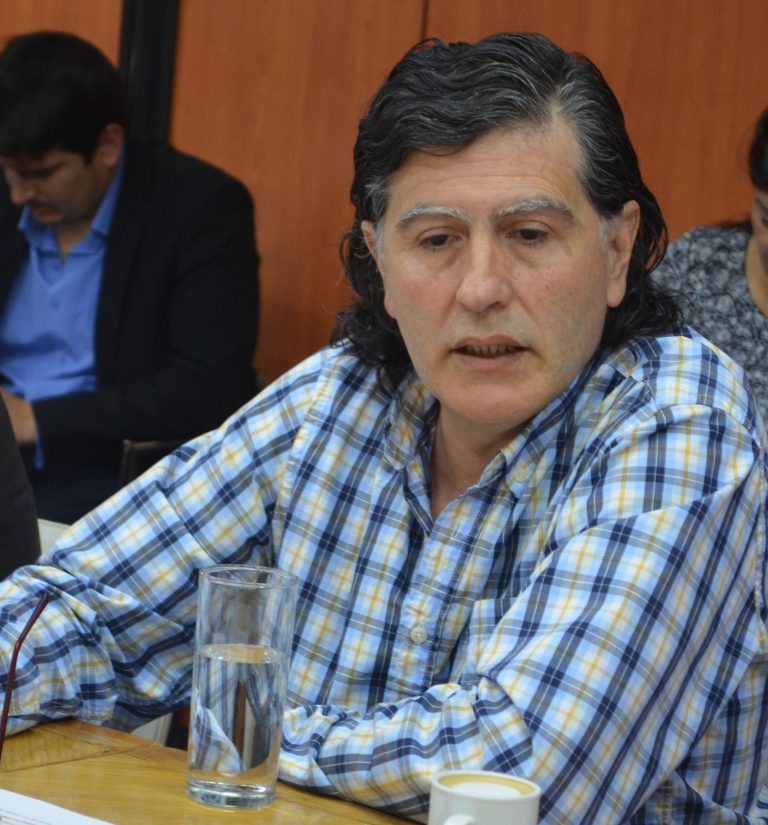 “Nuestra intención es poder construir mil casas por año”, dijo el subsecretario de Obras Publicas Guzmán