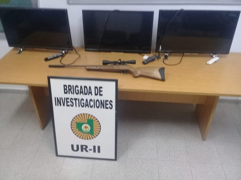 Detuvieron a una persona y recuperaron varios elementos sustraídos en Speluzzi
