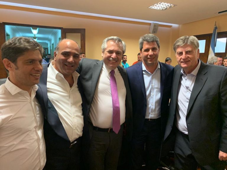 Cumbre de la CGT con Alberto Fernández: Reconocieron a Sergio Ziliotto por su defensa de los trabajadores y por contribuir a la unidad del peronismo nacional