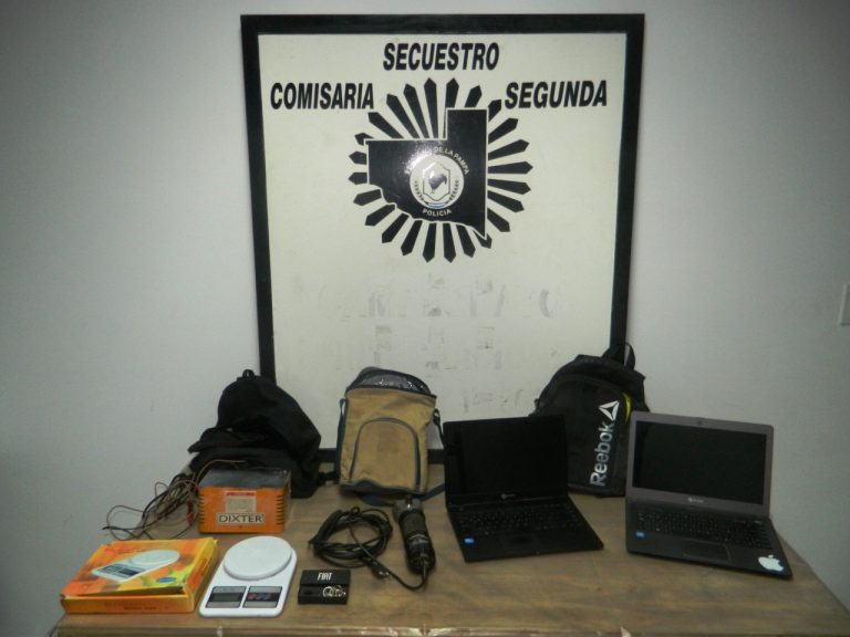 Recuperan elementos que habían sido robados a vecino de Barrio Ferro