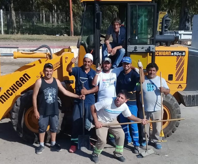 Luego del paro, los trabajadores municipales limpiaron a fondo la Planta de Transferencia