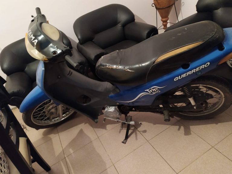 Un menor de edad robó una moto en Eduardo Castex e intentó fugarse, pero finalmente fue demorado