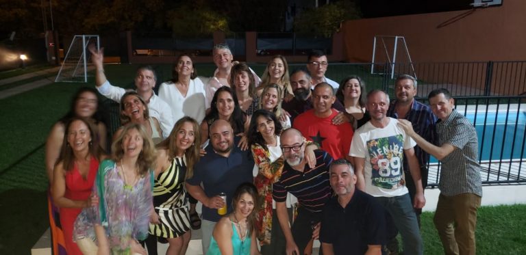 Emotivo reencuentro de la promoción 89 del Colegio Nacional