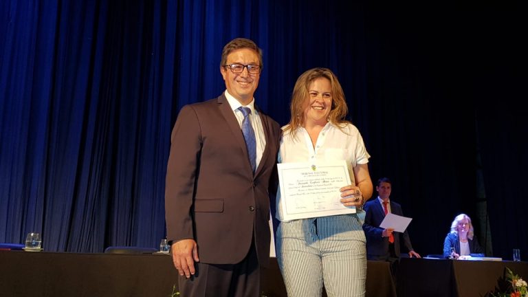 Galería de fotos: El Tribunal Electoral de La Pampa entregó diplomas a las autoridades electas en el Cine Teatro Pico