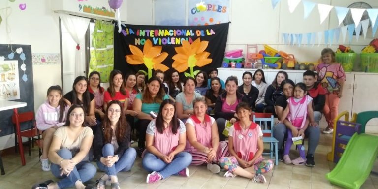 Los Centros de Desarrollo Infantil también conmemoraron el Día Internacional de la No Violencia contra la Mujer