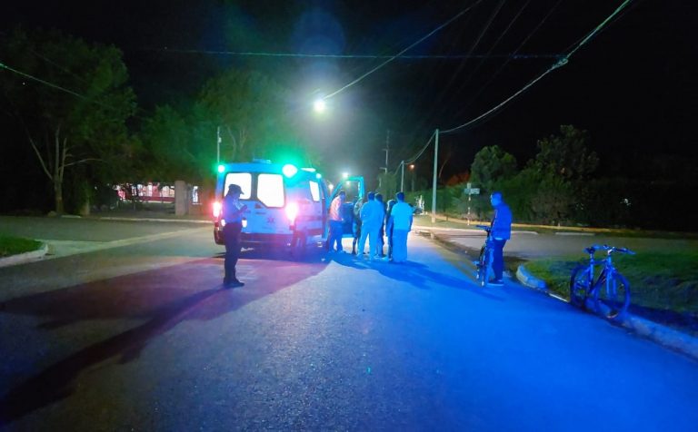 Accidente en calle 39 y 32: Una mujer fue hospitalizada